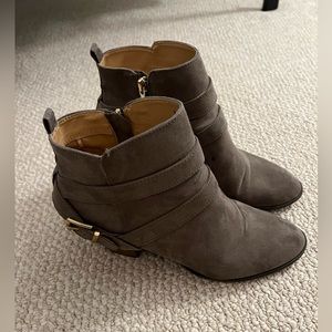 Taupe Express Booties